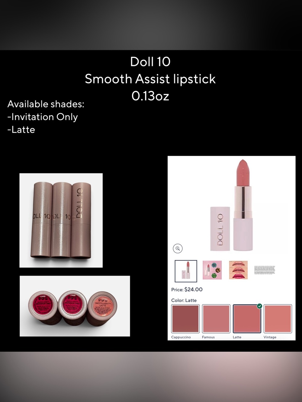 Doll10 Smooth Assist Lipstick 0.13oz
